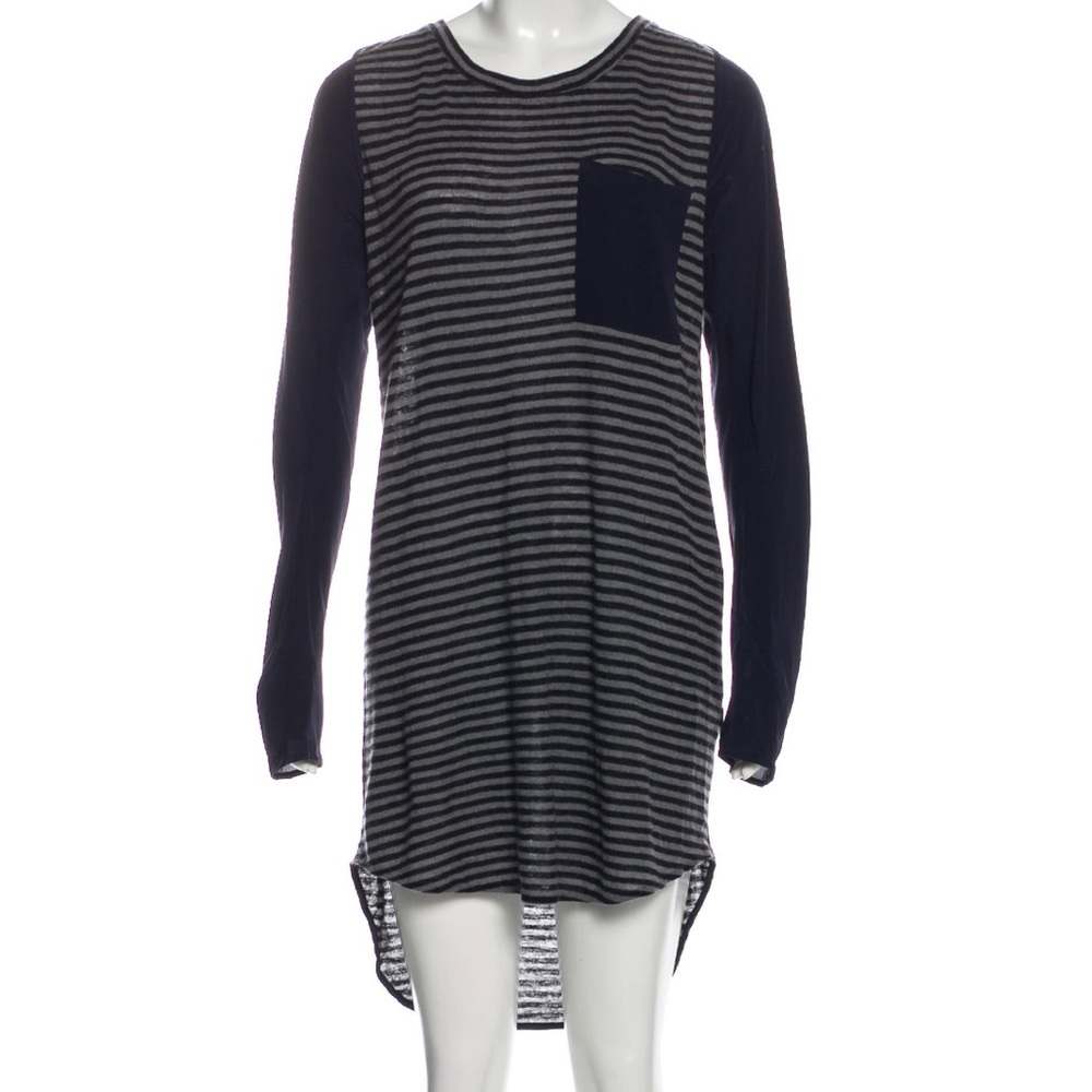 3.1 Phillip Lim Striped Knee Length Dress Size Medium NWT